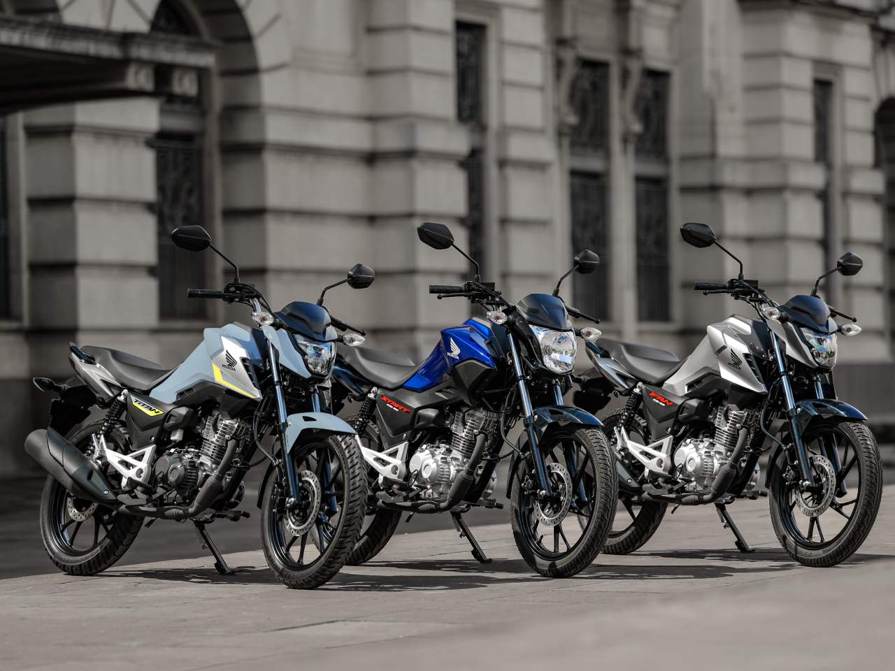 Honda�CG 160 2026 - 3/4 frente