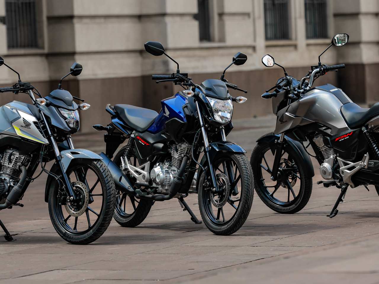 Honda�CG 160 2026 - 3/4 frente