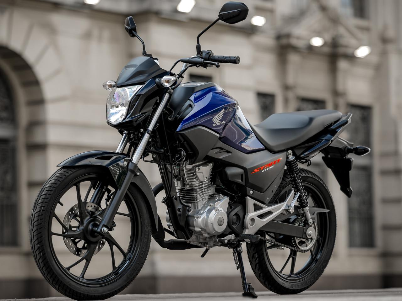 Honda�CG 160 2026 - 3/4 frente