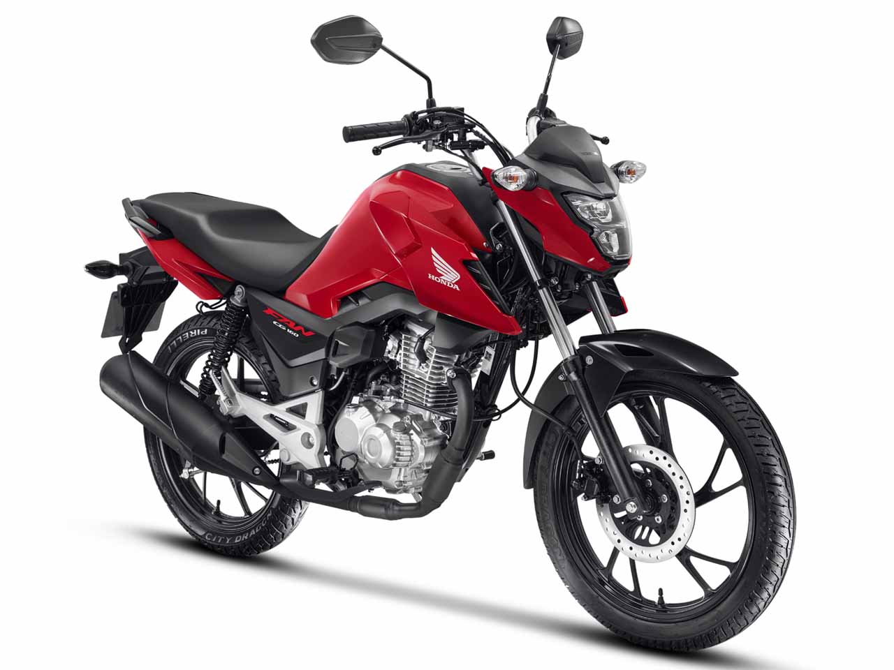 Honda�CG 160 2026 - 3/4 frente
