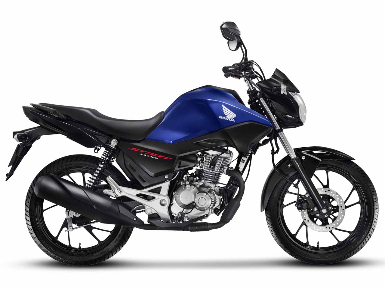 Honda�CG 160 2026 - lateral