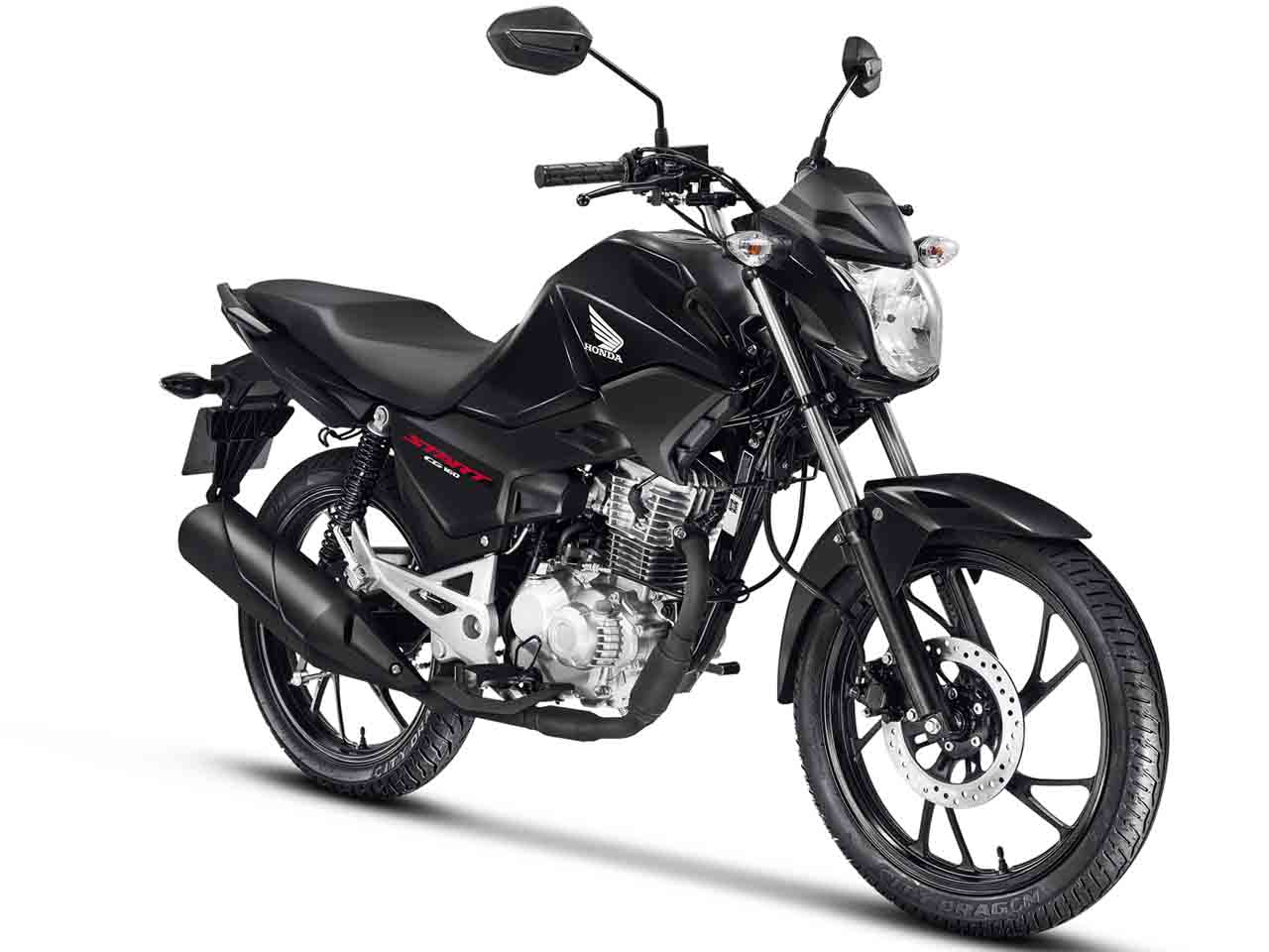 Honda�CG 160 2026 - lateral