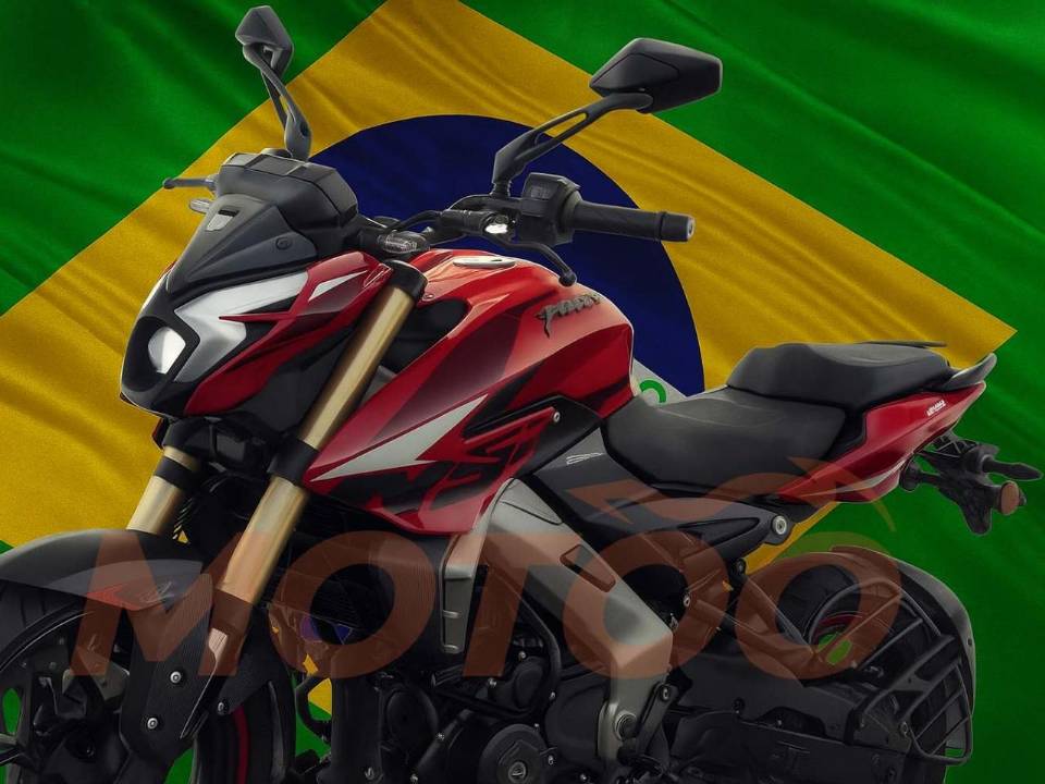 Bajaj Puslar NS400Z no Brasil