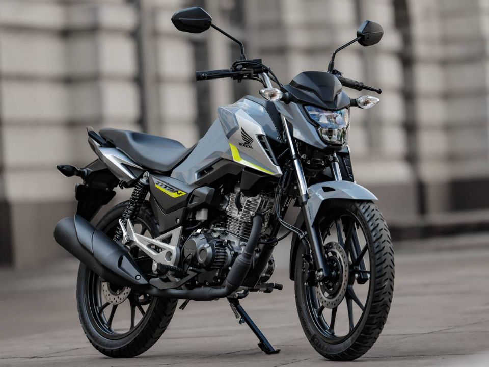 Honda�CG 160 2026 - 3/4 frente