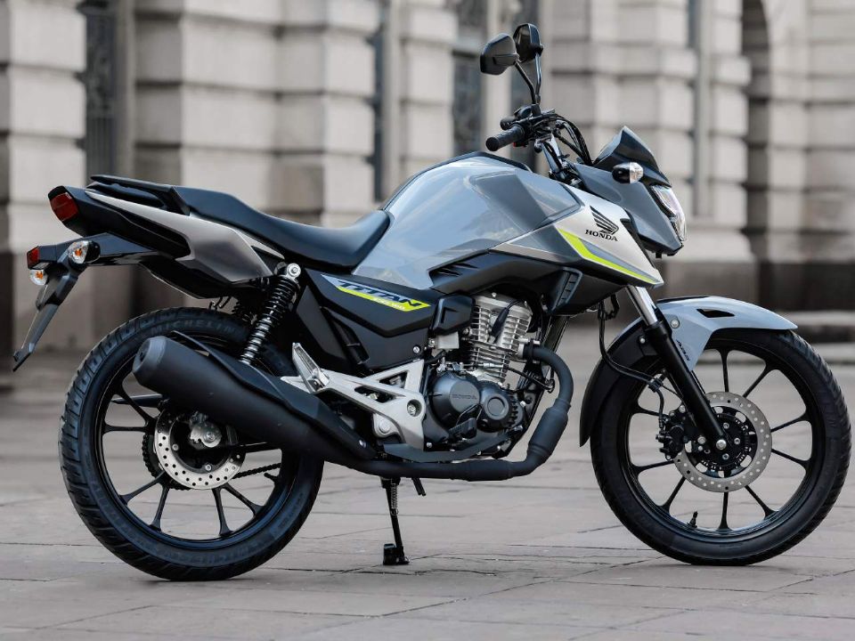 Honda�CG 160 2026 - lateral