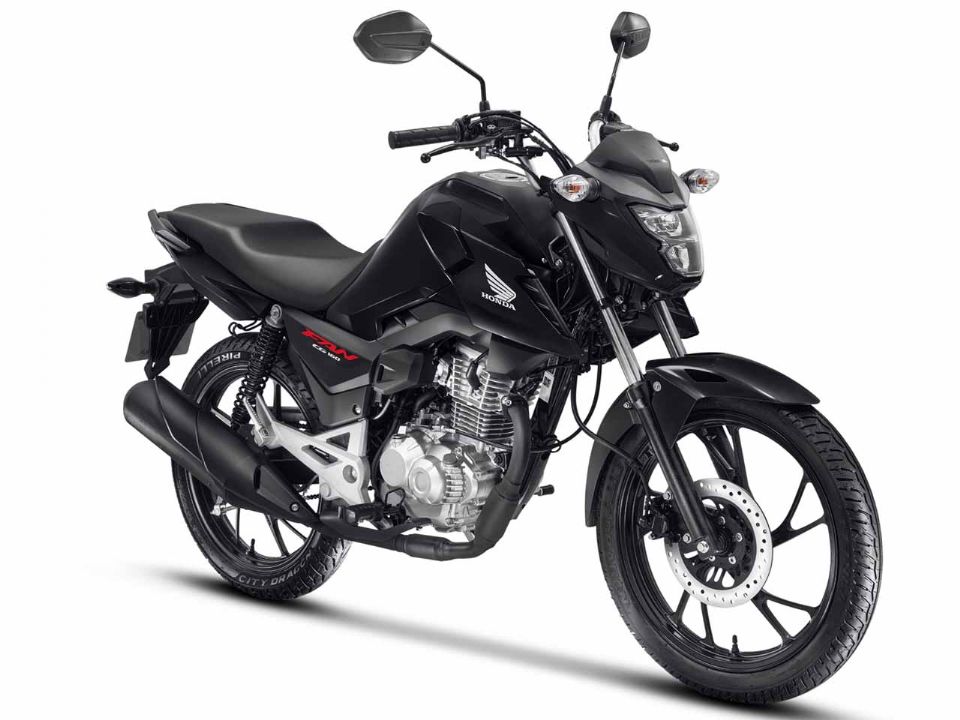 Honda�CG 160 2026 - 3/4 frente