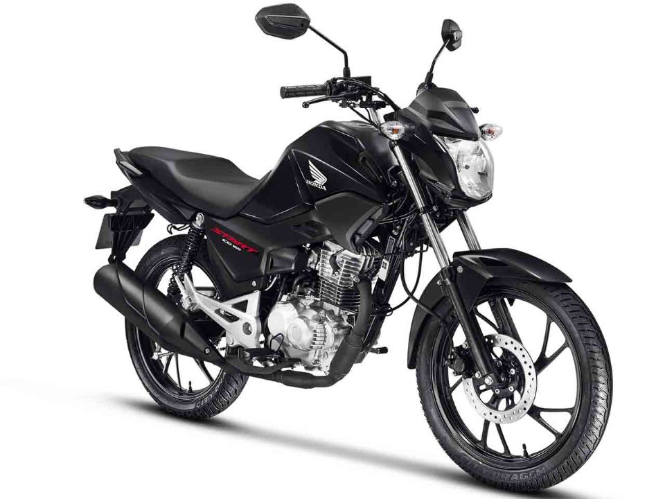 Honda�CG 160 2026 - lateral