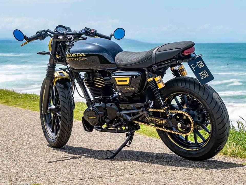 3&ordm; lugar do Honda Customs 2025 - GB350S Grand Brix