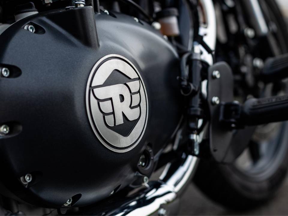 Detalhe Motor Royal Enfield