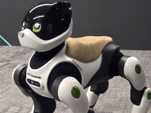 Kawasaki cria mini rob� com IA para ficar dentro de casa
