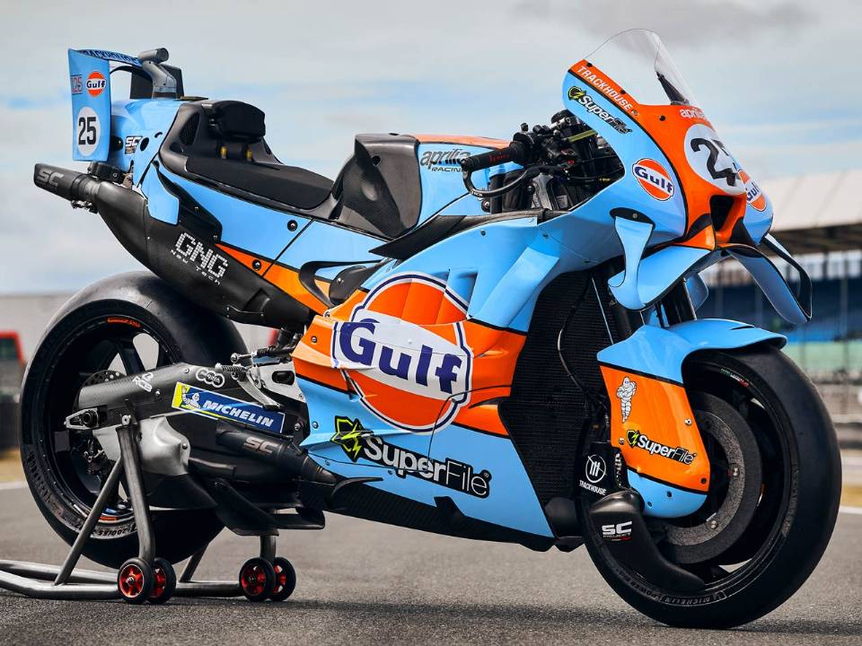 Aprilia - inspiração Ford GT40