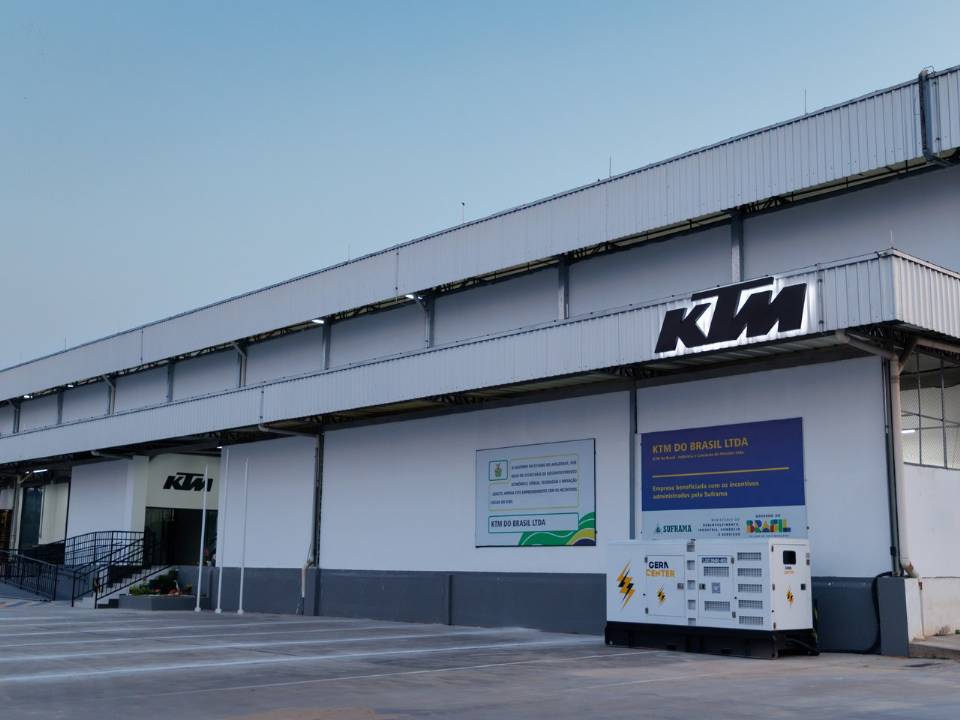 Fábrica da KTM em Manaus