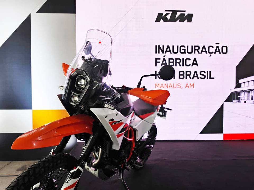 Fábrica da KTM em Manaus