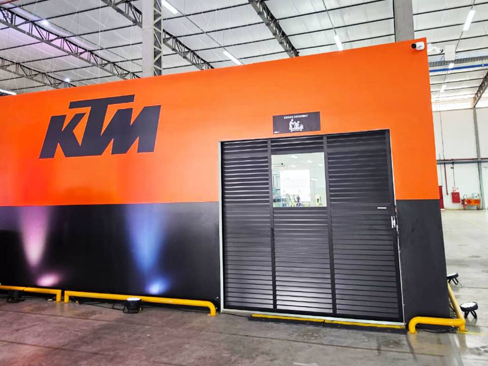 Fábrica da KTM em Manaus