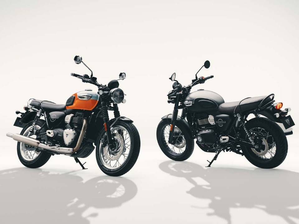Triumph Bonneville T40 e T40 Black