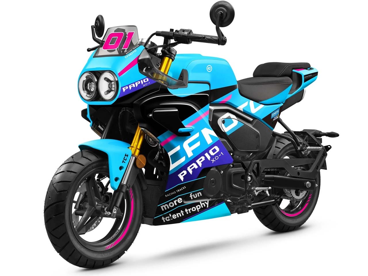 Galeria de fotos: CFMoto XO Papio Racer ganha visual inspirado na