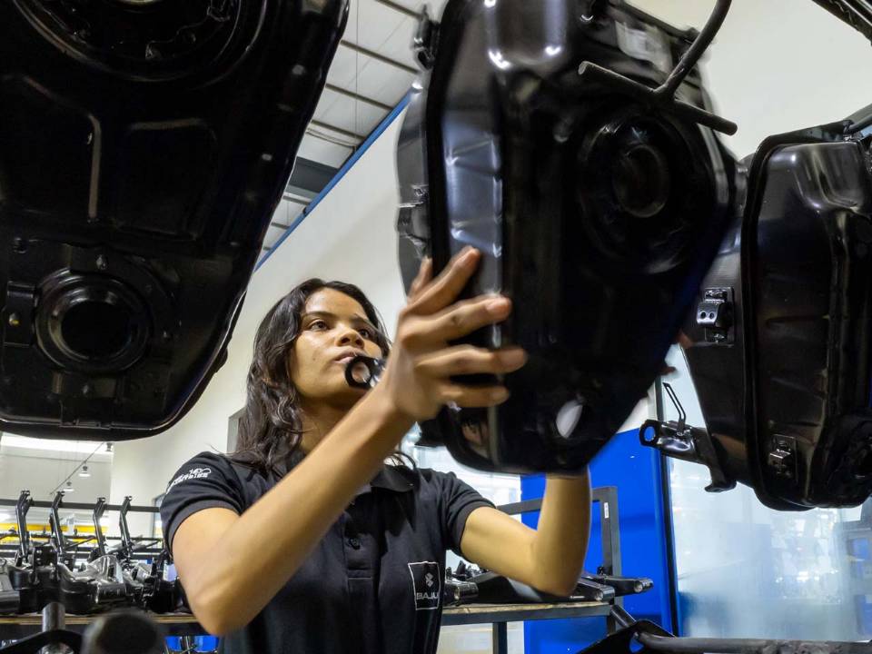 Fábrica da Bajaj no Brasil