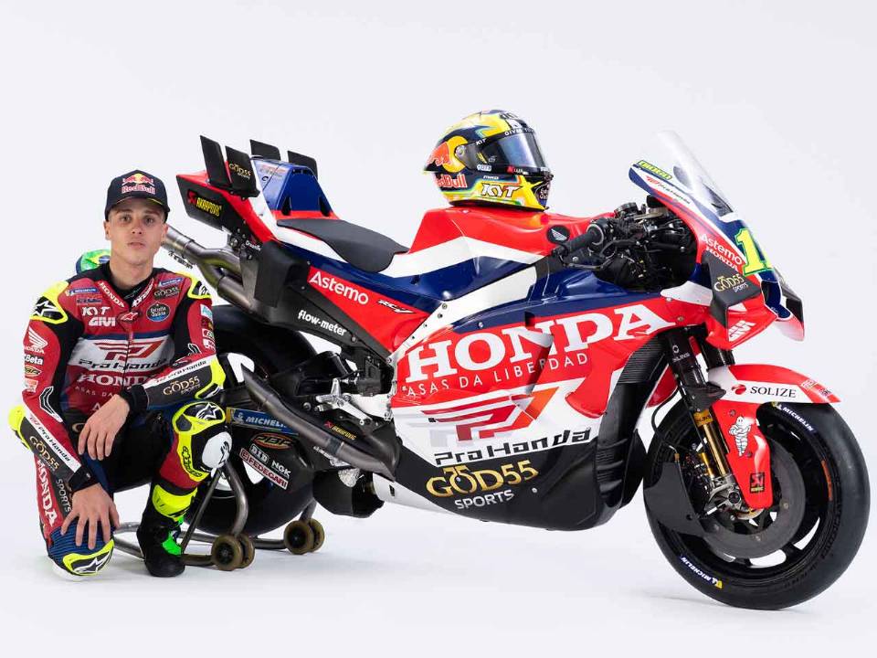 LCR Honda -  Moto de Diogo Moreira - MotoGP 2026