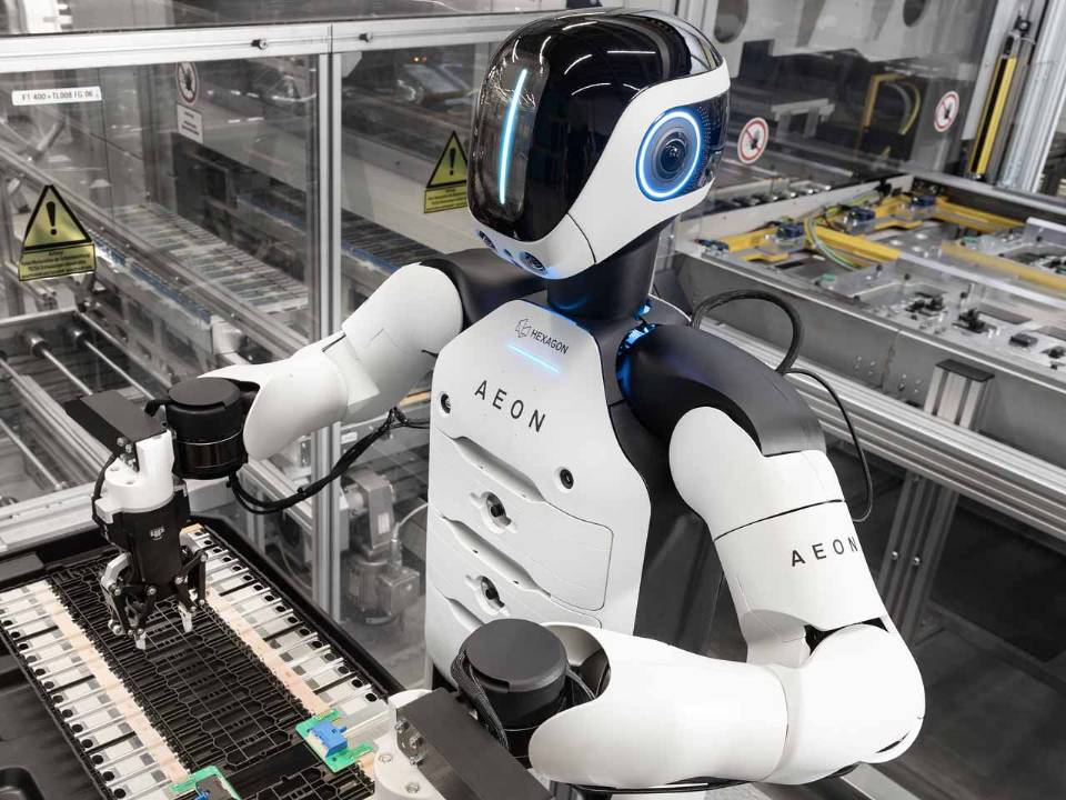 Robô Humanoide na fábrica da BMW