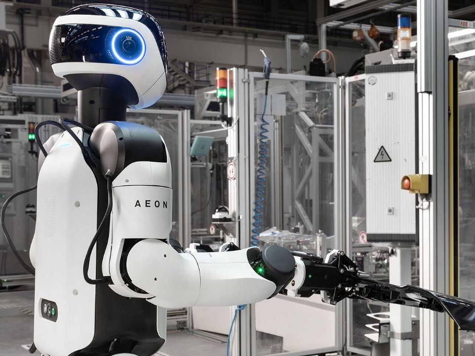Robô Humanoide na fábrica da BMW