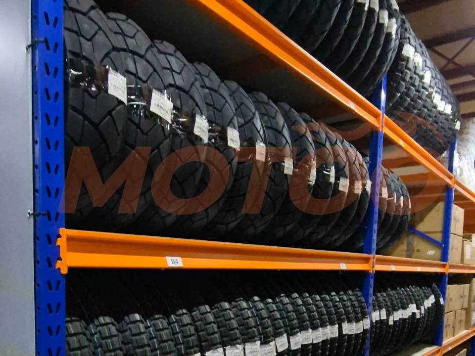 Estoque de peças da CFMoto no Brasil
