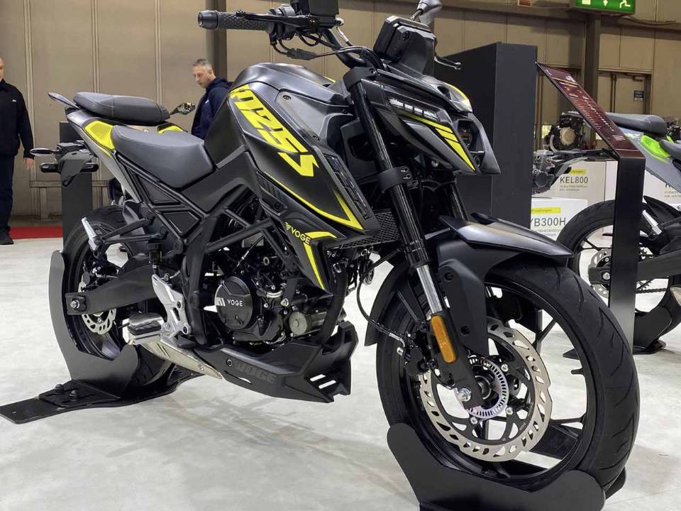 Voge R125S 2026 no EICMA 2025