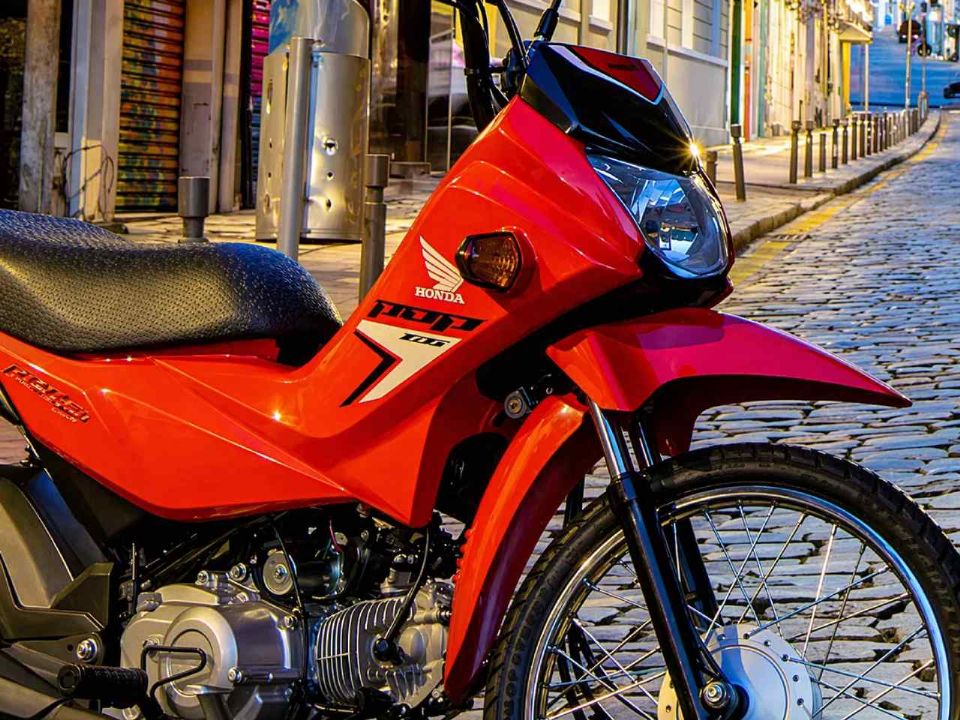 Honda�Pop 110i 2026 - 3/4 frente