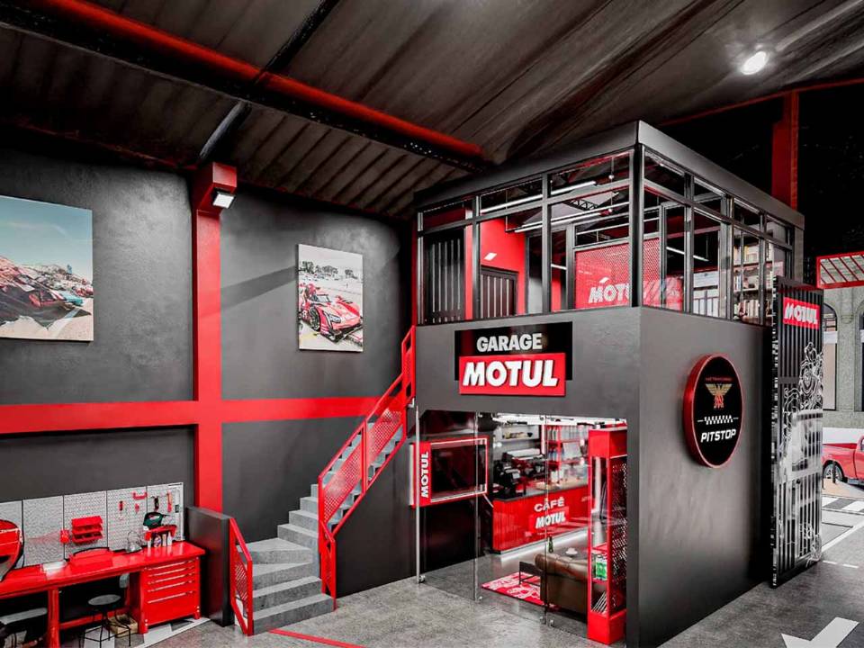 Garagens Motul - parceria com Moto Morini no Brasil