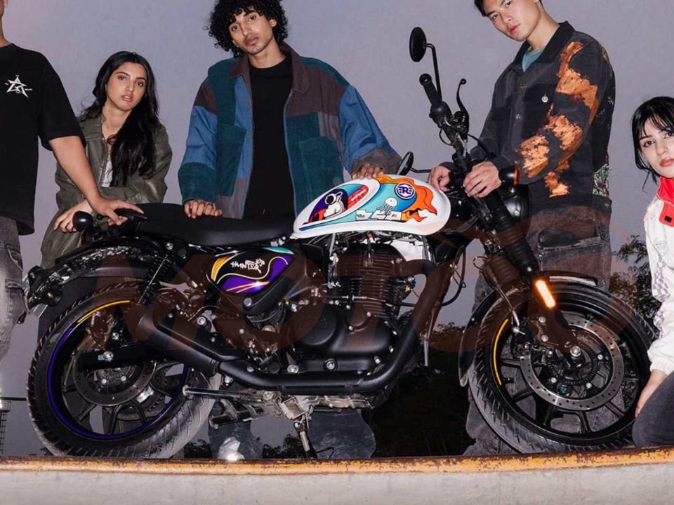 Royal Enfield�Hunter 350 2026 - 3/4 frente