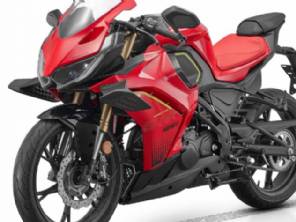 At� asas de MotoGP: conhe�a 'super esportiva' da QJ Motor com 125cc