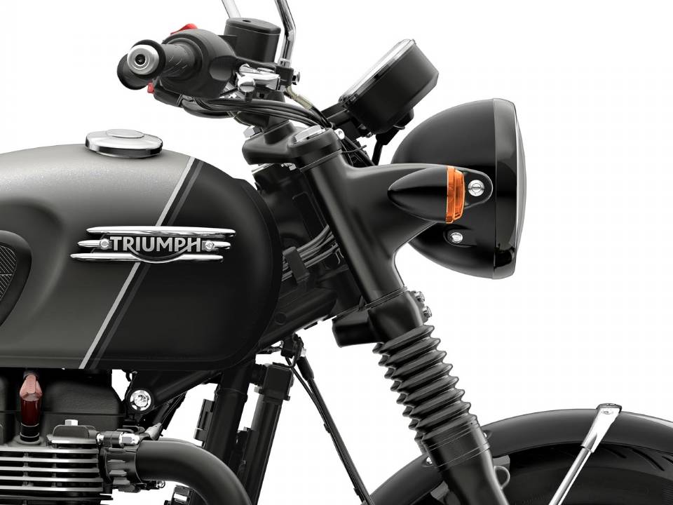 Bonneville T120 Matt Silver Ice