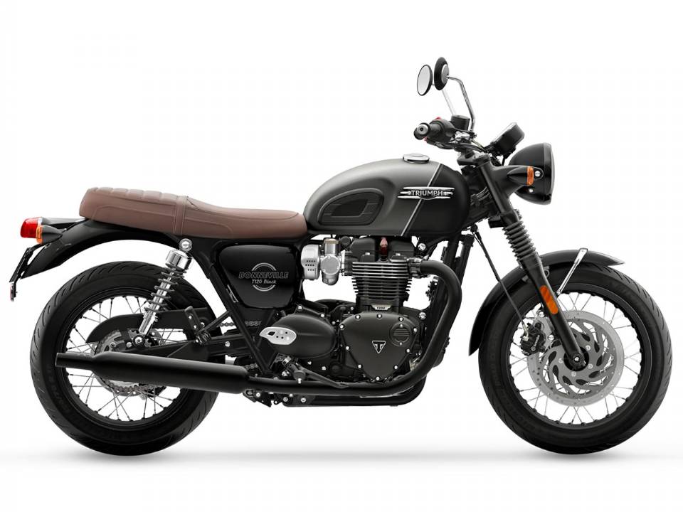 Bonneville T120 Matt Silver Ice