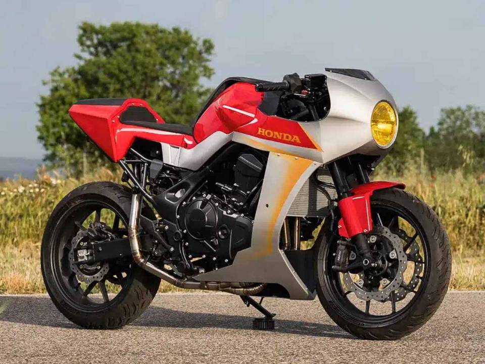 Honda revela vencedores de concurso 'radical' da Hornet 750 - MOTOO