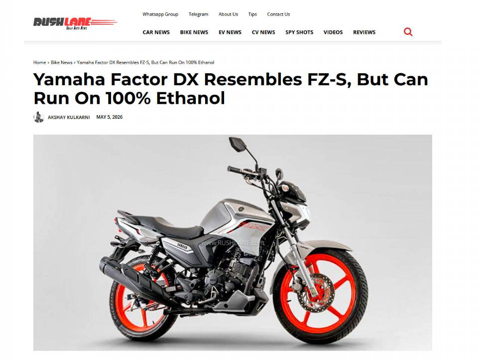 Factor 150 é destaque na imprensa indiana