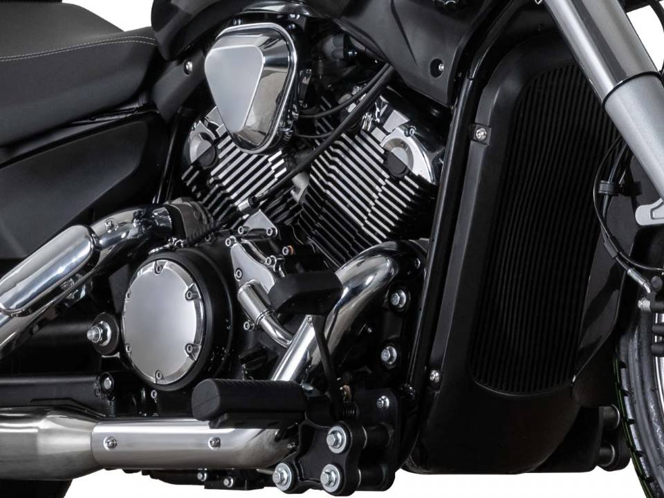 Lifan V 400 - detalhe do motor