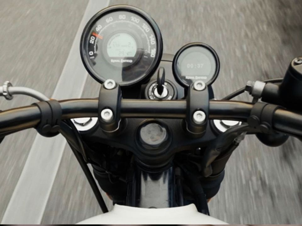 Royal Enfield�Hunter 350 2026 - painel