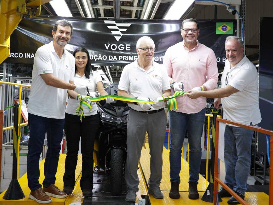Voge começa a produção em Manaus