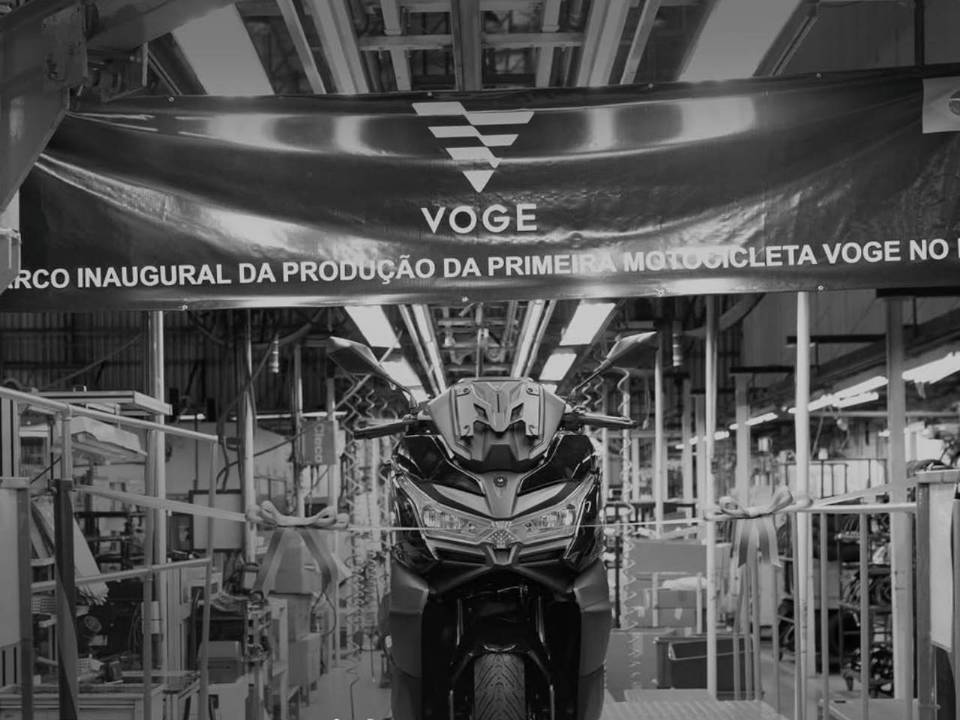 Voge inicia montagem no Brasil