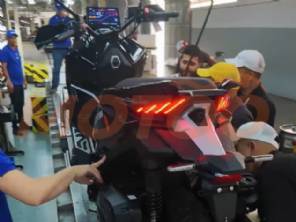 Chinesa Zontes 368G come�a a ser montada no Brasil