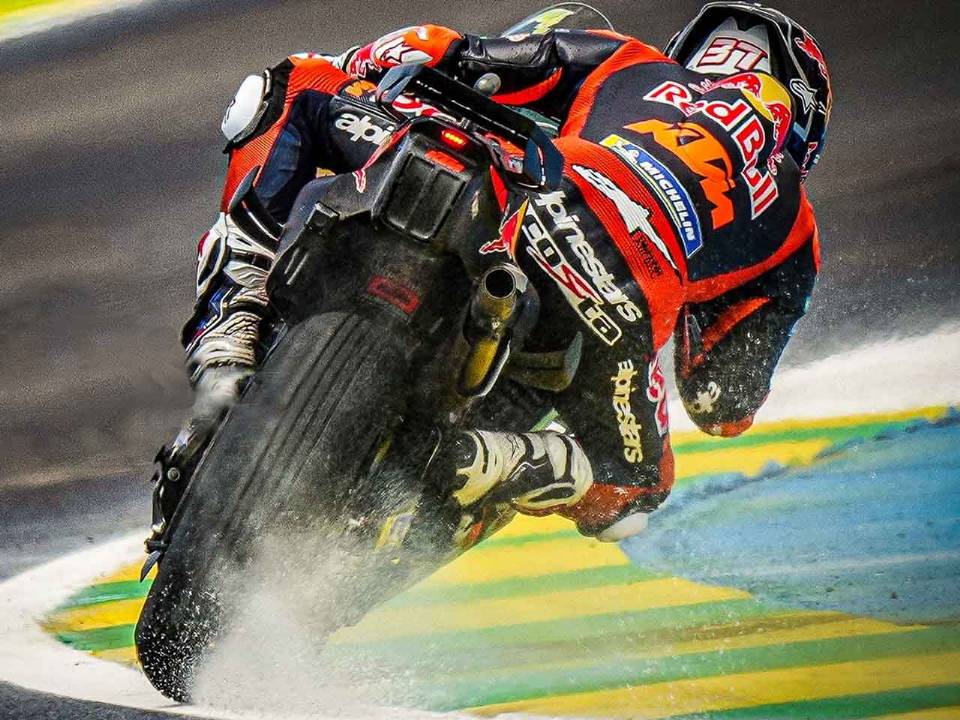 Marco Bezzecchi na pista de Goi�nia