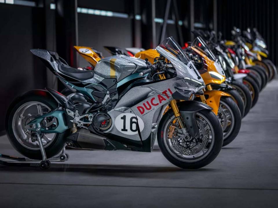 Edições comemorativas de 100 anos da Ducati