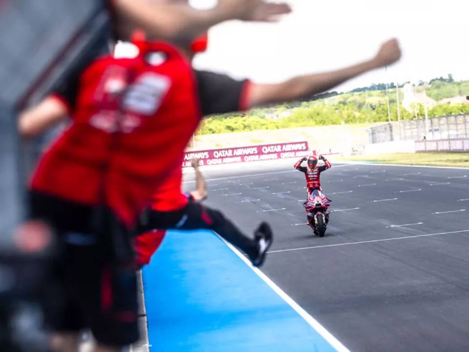Ducati comemora 100&ordf; vitória com Marquez