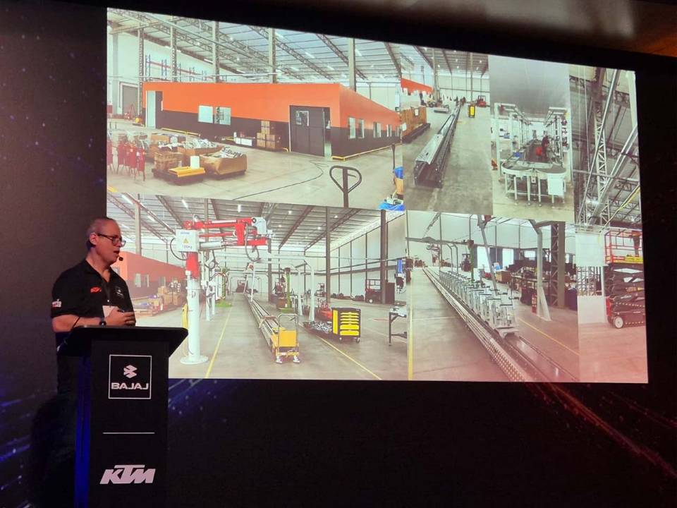 Fábrica da KTM no Brasil - apresentação Waldyr Ferreira (Bajaj)