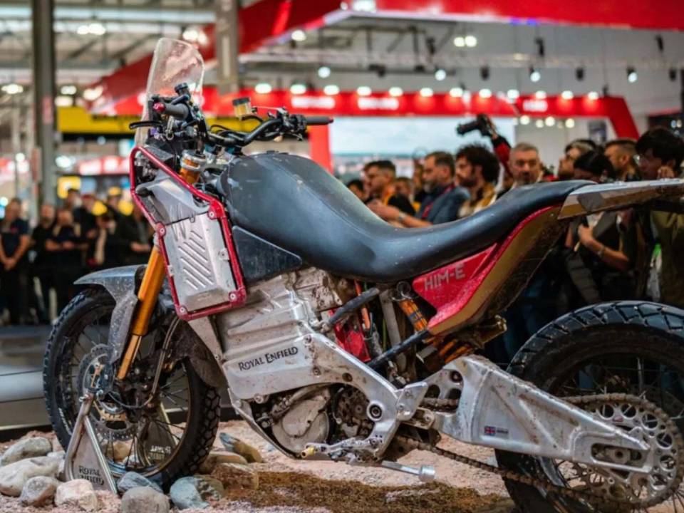 Royal Enfield Him-E - apresentada no EICMA 2023
