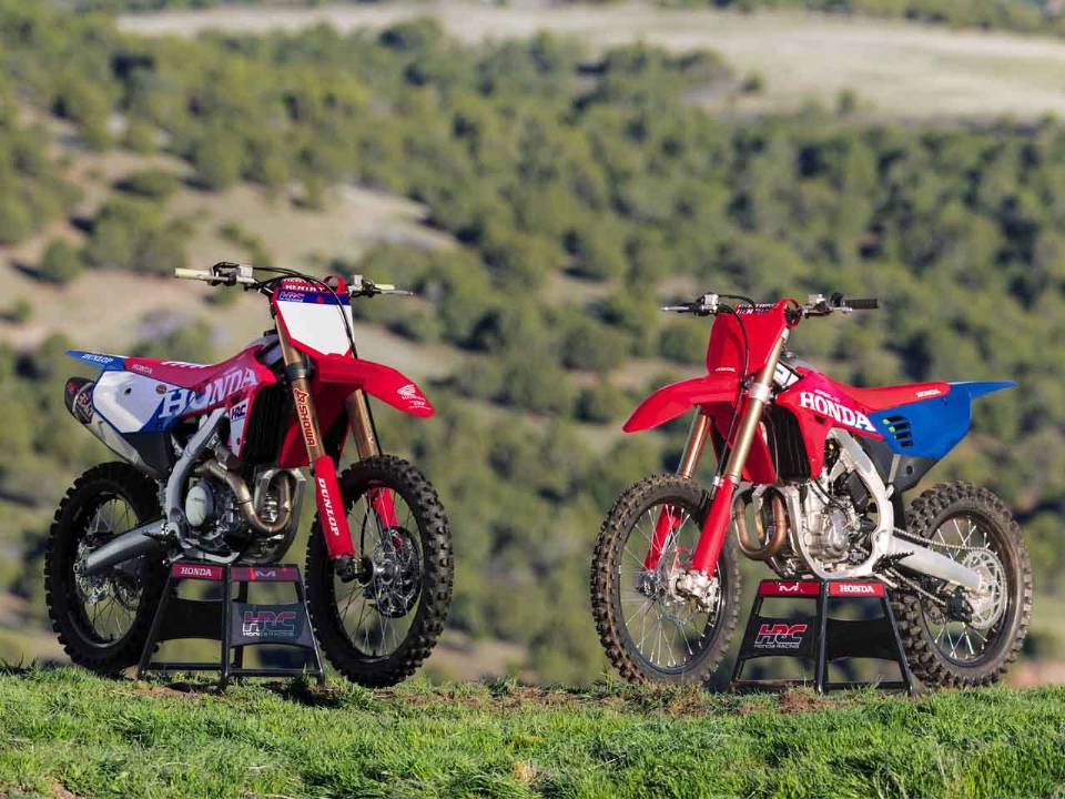 Linha CRF450 e CRF250 2027