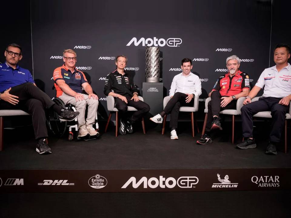 Representantes das fabricantes na MotoGP
