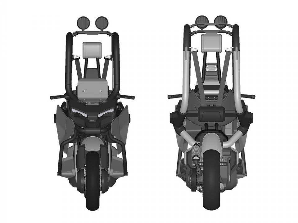 Desenho do Conceito BMW Vision CE