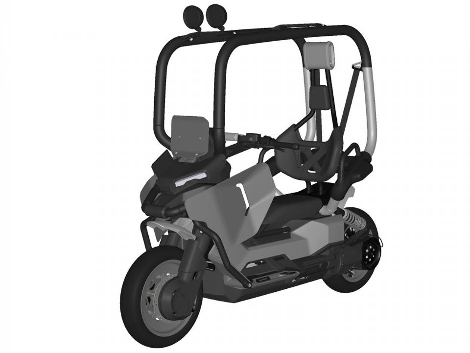 Desenho do Conceito BMW Vision CE