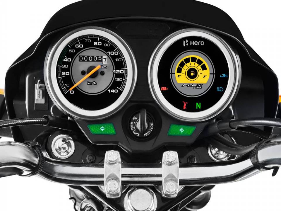 Hero Splendor Flex Fuel