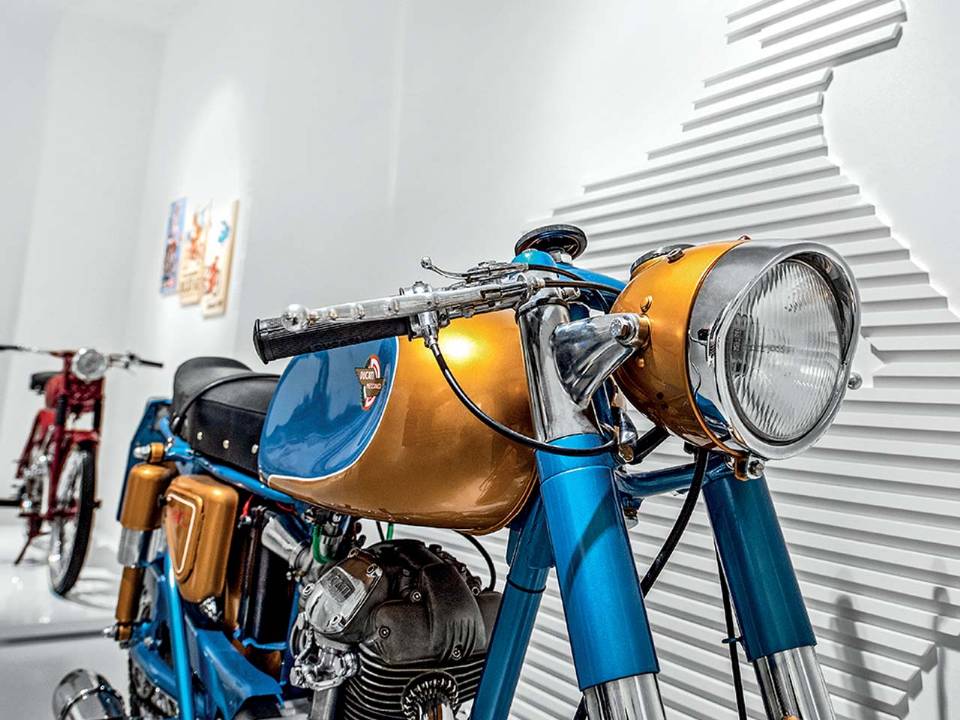 Ducati 125 Sport projetada por Fabio Taglioni